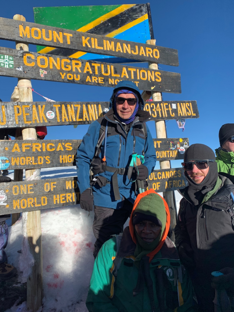 Starting the new year on top... of Africa!