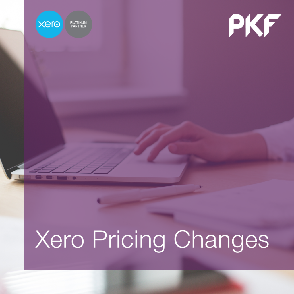 Upcoming Xero Price Changes
